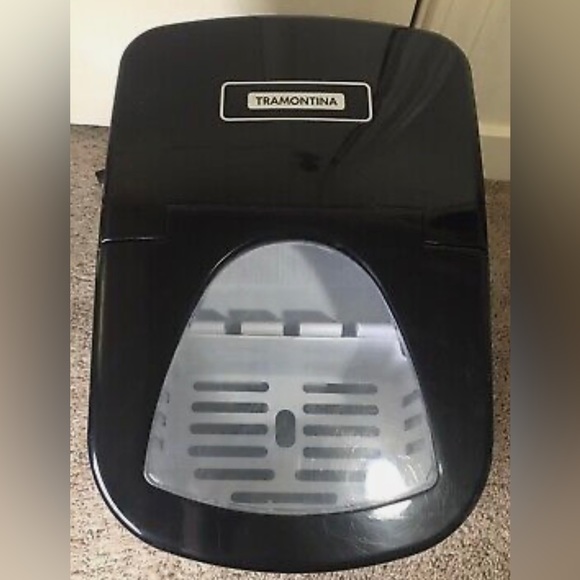 Tramontina Kitchen Tramontina Black Stainless Steel Ice Maker